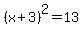 %28x%2B3%29%5E2=13