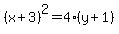 %28x%2B3%29%5E2=4%28y%2B1%29