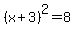 %28x%2B3%29%5E2=8