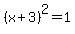 %28x%2B3%29%5E2+=+1+