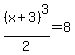 %28x%2B3%29%5E3%2F2+=+8