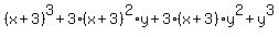 %28x%2B3%29%5E3+%2B+3%28x%2B3%29%5E2%2Ay+%2B+3%28x%2B3%29y%5E2+%2B+y%5E3
