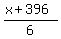 %28x%2B396%29%2F6