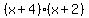 %28x%2B4%29%28x%2B2%29