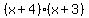%28x%2B4%29%28x%2B3%29