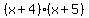 %28x%2B4%29%28x%2B5%29