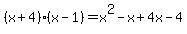 %28x%2B4%29%28x-1%29=x%5E2-x%2B4x-4