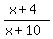 %28x%2B4%29%2F%28x%2B10%29