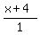 %28x%2B4%29%2F1