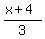 %28x%2B4%29%2F3