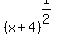 %28x%2B4%29%5E%281%2F2%29
