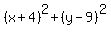 %28x%2B4%29%5E2%2B%28y-9%29%5E2