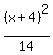 %28x%2B4%29%5E2%2F14