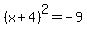 %28x%2B4%29%5E2=-9