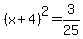 %28x%2B4%29%5E2=3%2F25