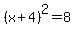 %28x%2B4%29%5E2=8
