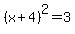 %28x%2B4%29%5E2+=+3