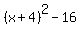 %28x%2B4%29%5E2+-+16