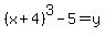%28x%2B4%29%5E3-5=y