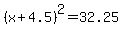 %28x%2B4.5%29%5E2=32.25