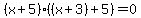 %28x%2B5%29%28%28x%2B3%29%2B5%29+=+0