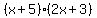 %28x%2B5%29%282x%2B3%29