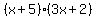 %28x%2B5%29%283x%2B2%29