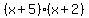 %28x%2B5%29%28x%2B2%29