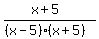 %28x%2B5%29%2F%28%28x-5%29%2A%28x%2B5%29%29