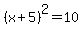 %28x%2B5%29%5E2=10