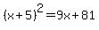 %28x%2B5%29%5E2=9x%2B81