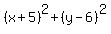 %28x%2B5%29%5E2+%2B+%28y-6%29%5E2