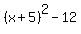 %28x%2B5%29%5E2-12