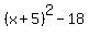 %28x%2B5%29%5E2-18