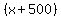 %28x%2B500%29