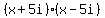 %28x%2B5i%29%28x-5i%29