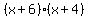 %28x%2B6%29%28x%2B4%29