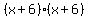 %28x%2B6%29%28x%2B6%29