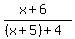 %28x%2B6%29%2F%28%28x%2B5%29%2B4%29