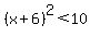%28x%2B6%29%5E2%3C10