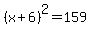 %28x%2B6%29%5E2=159