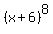 %28x%2B6%29%5E8