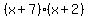 %28x%2B7%29%28x%2B2%29