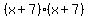 %28x%2B7%29%28x%2B7%29