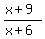 %28x%2B9%29%2F%28x%2B6%29