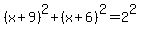 %28x%2B9%29%5E2%2B%28x%2B6%29%5E2=2%5E2