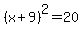 %28x%2B9%29%5E2=20