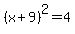 %28x%2B9%29%5E2=4