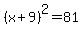%28x%2B9%29%5E2=81