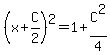 %28x%2BC%2F2%29%5E2=1%2BC%5E2%2F4